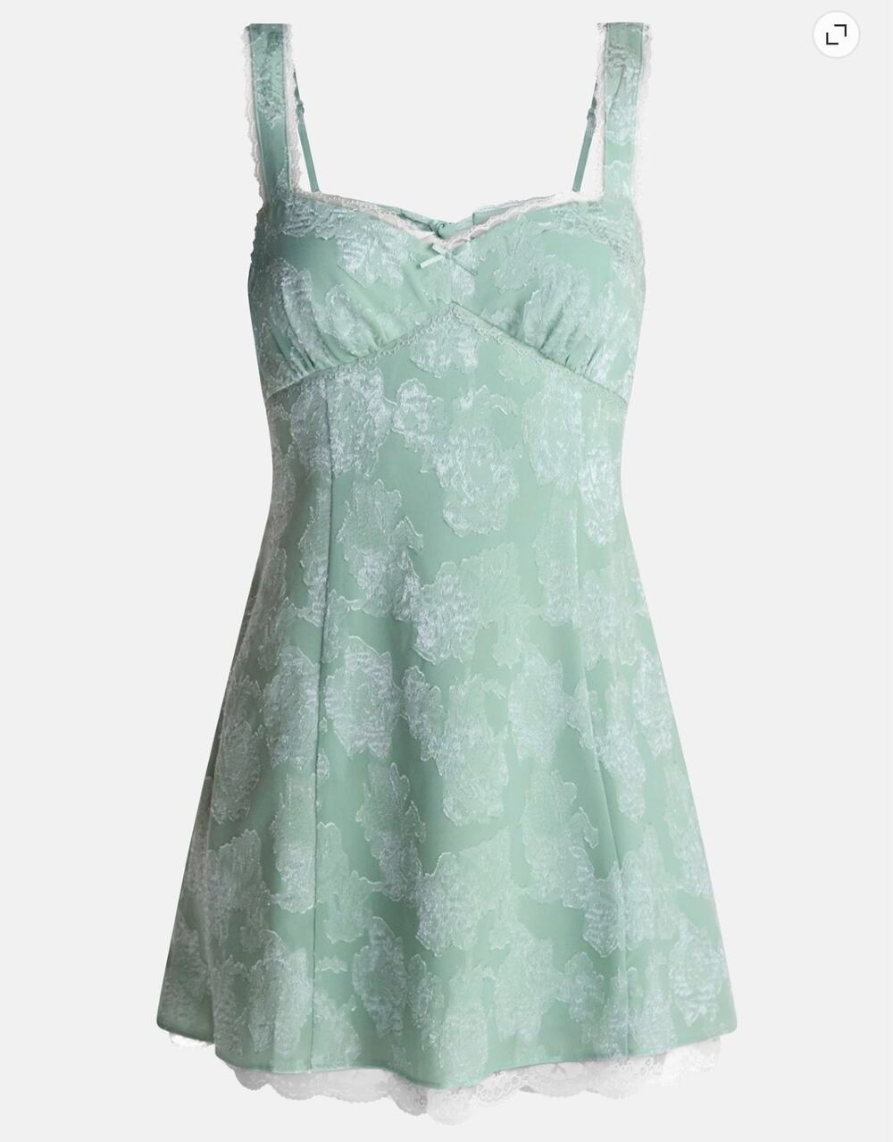 No Boundaries Womens Juniors Satin Jacquard Mini Dress Size Medium (8-10) NWT